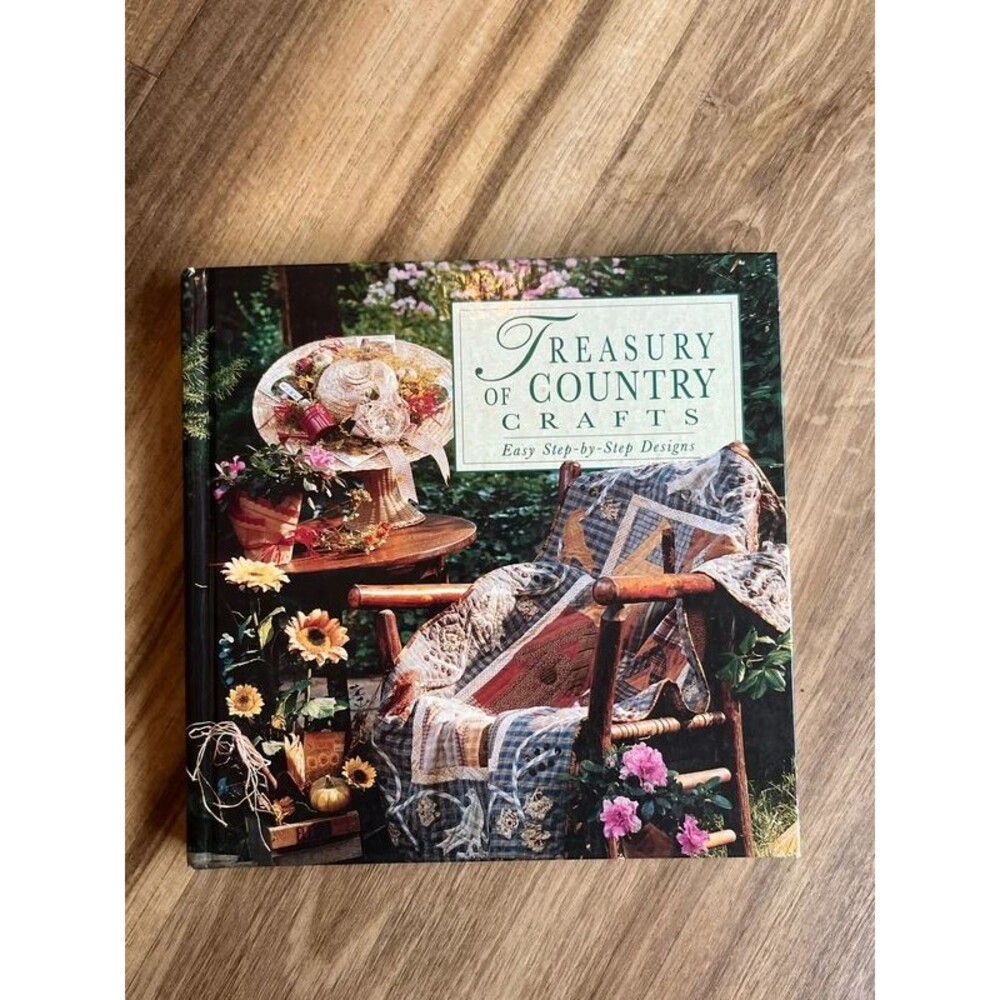 Vintage Treasury Of Country Crafts 1998